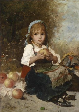 Lovely Little Girl 5 impresionismo Pinturas al óleo